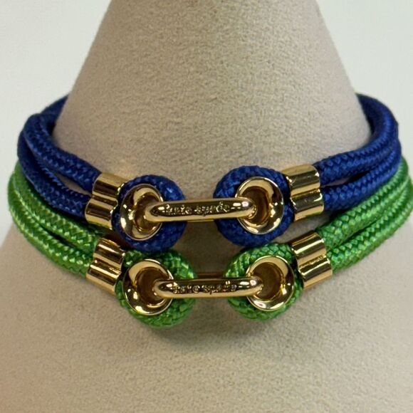 New Kate Spade “Know The Ropes” Cord Bracelets - Picture 1 of 6